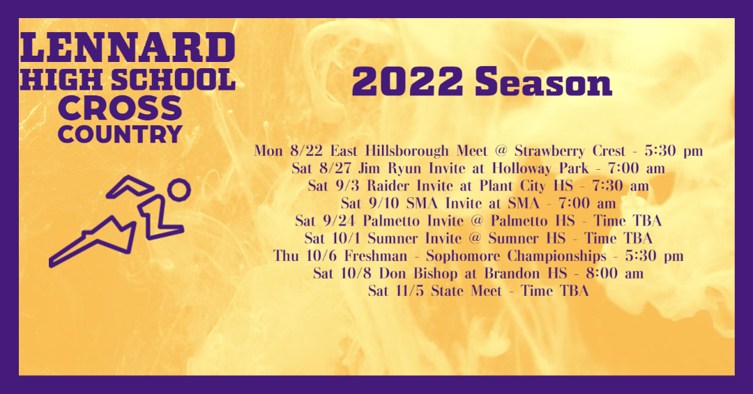 Fall Sports / Cross Country